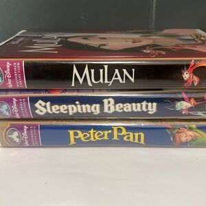 Disney VHS Masterpiece lot